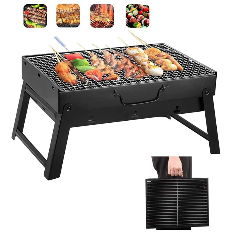 Barbecue Grill Portable Book Style