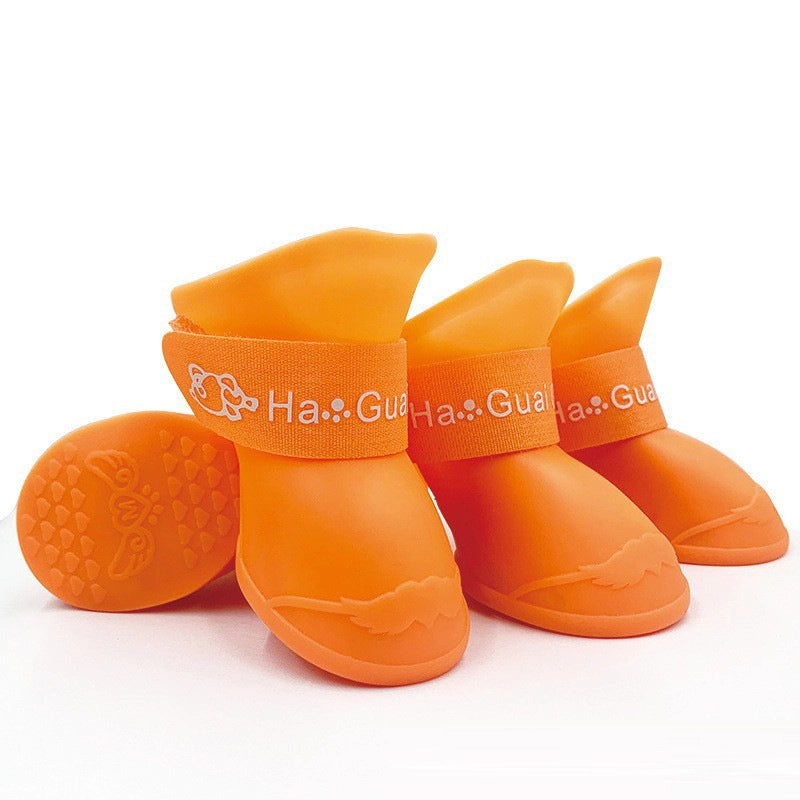 Casual Plastic Solid Color Pet Shoes