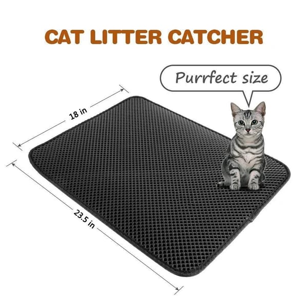 🔥Hot Sale 49% OFF🔥Non-Slip Cat Litter Mat-BUY 3 GET 1 FREEFree Shipping)