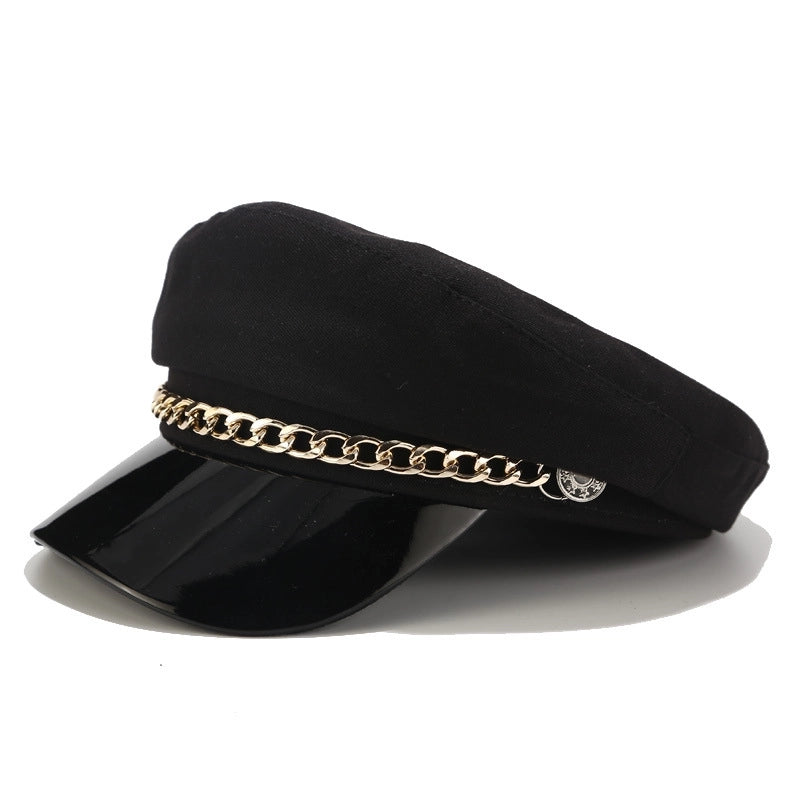 Unisex Retro Classic Style Solid Color Beret Hat