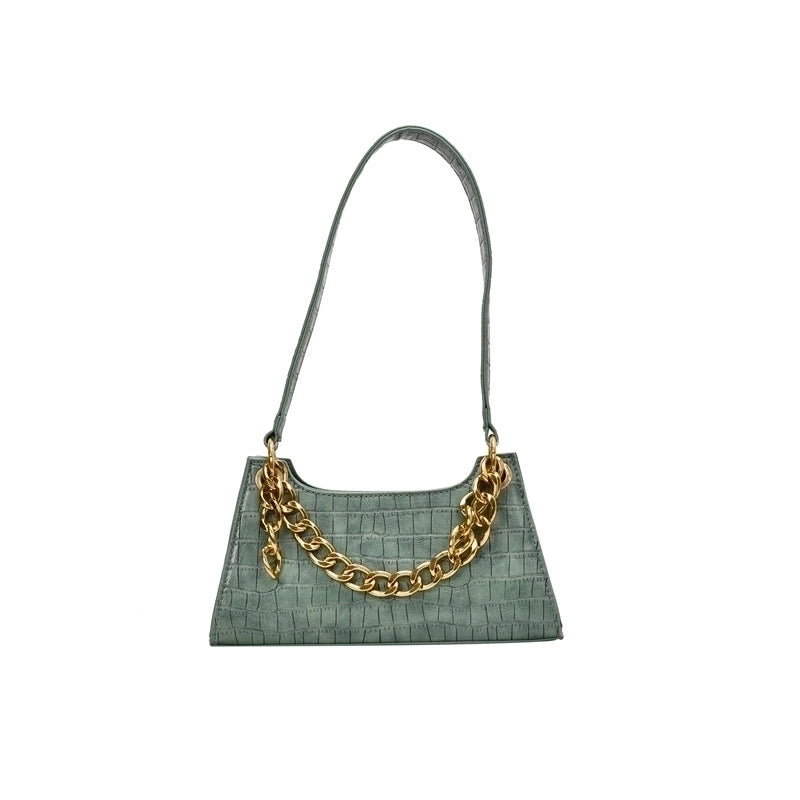 New Trendy Fashion One-shoulder Chain Ladies Portable Underarm Bag