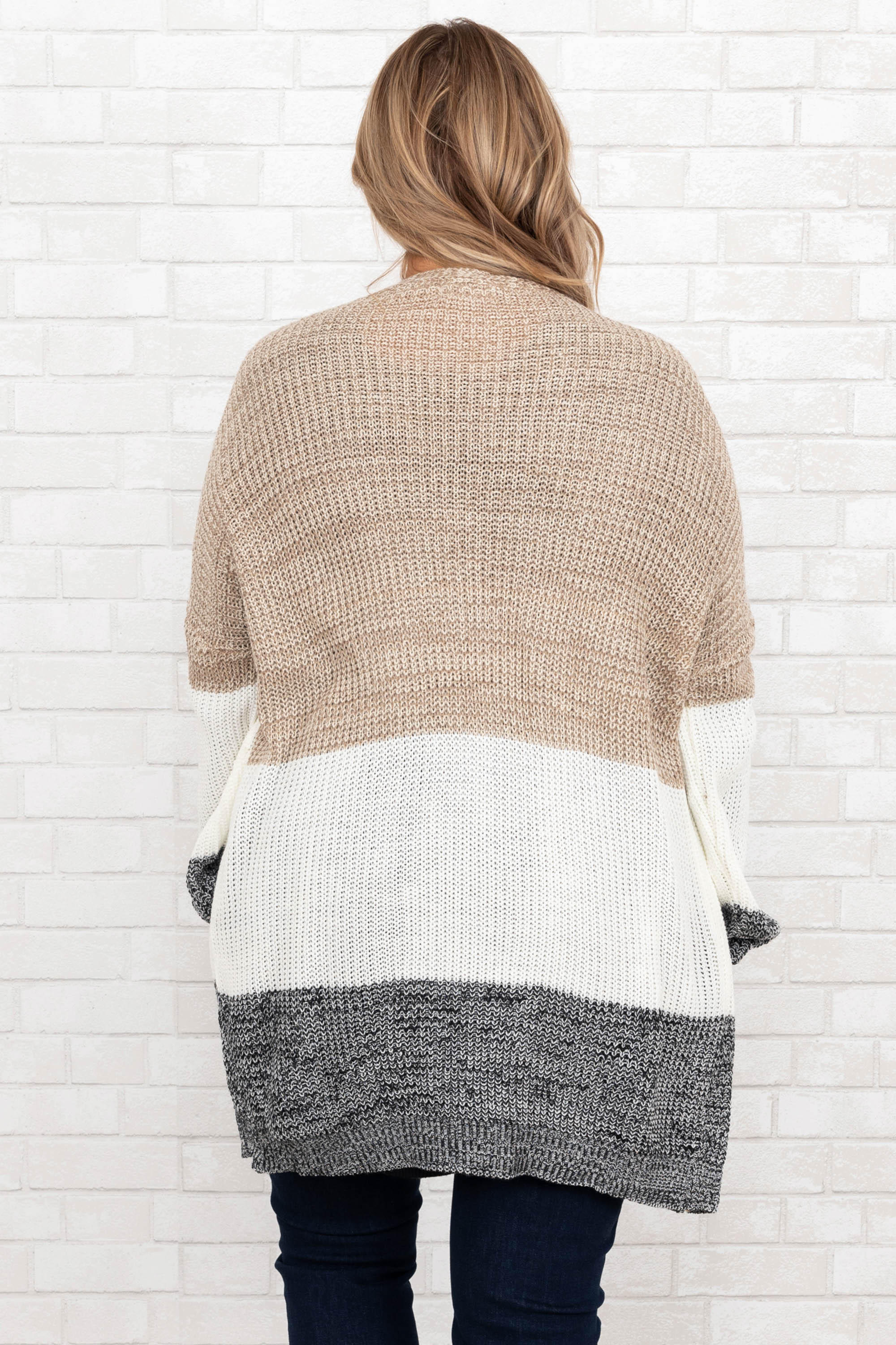 Above Standards Cardigan. Gray