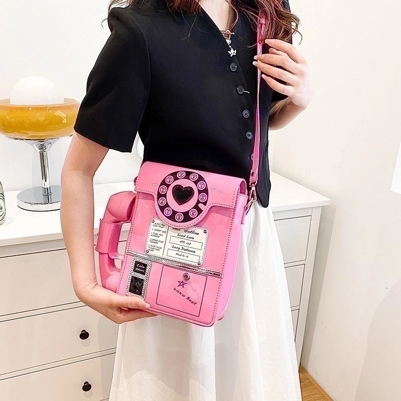 Artificial Leather Fashion Square Bag