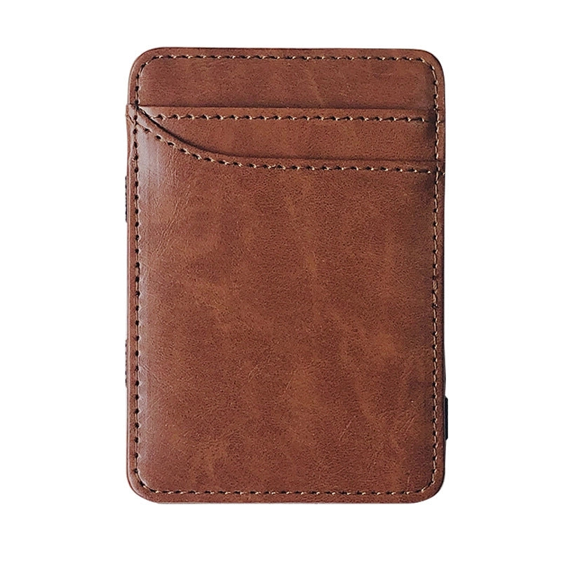 Men's Pu Leather Magic Bag Wallets