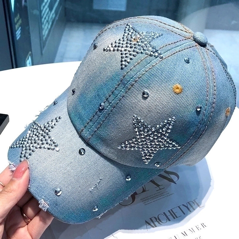 Women's Minimalist Commute Letter Flat Eaves Baseball Cap