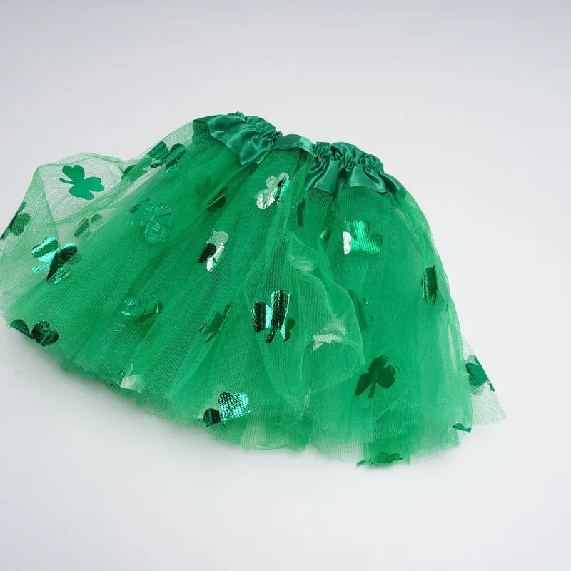 Cute Polyester St. Patrick Shamrock Pet Clothing