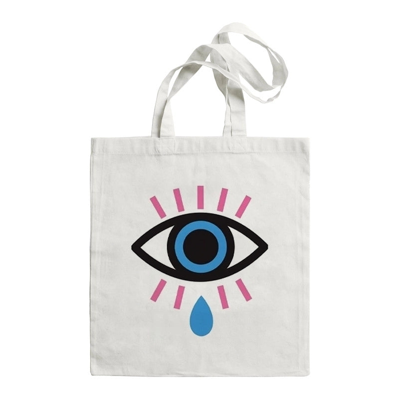 Women's Devil's Eye Cute Funny Shopping Bags