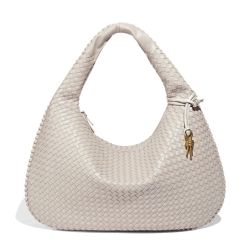 Woven Women's Bag New Fashion Large Capacity Handbag Korean Commuter Leisure Manufacturers Fashion Shoulder Bag