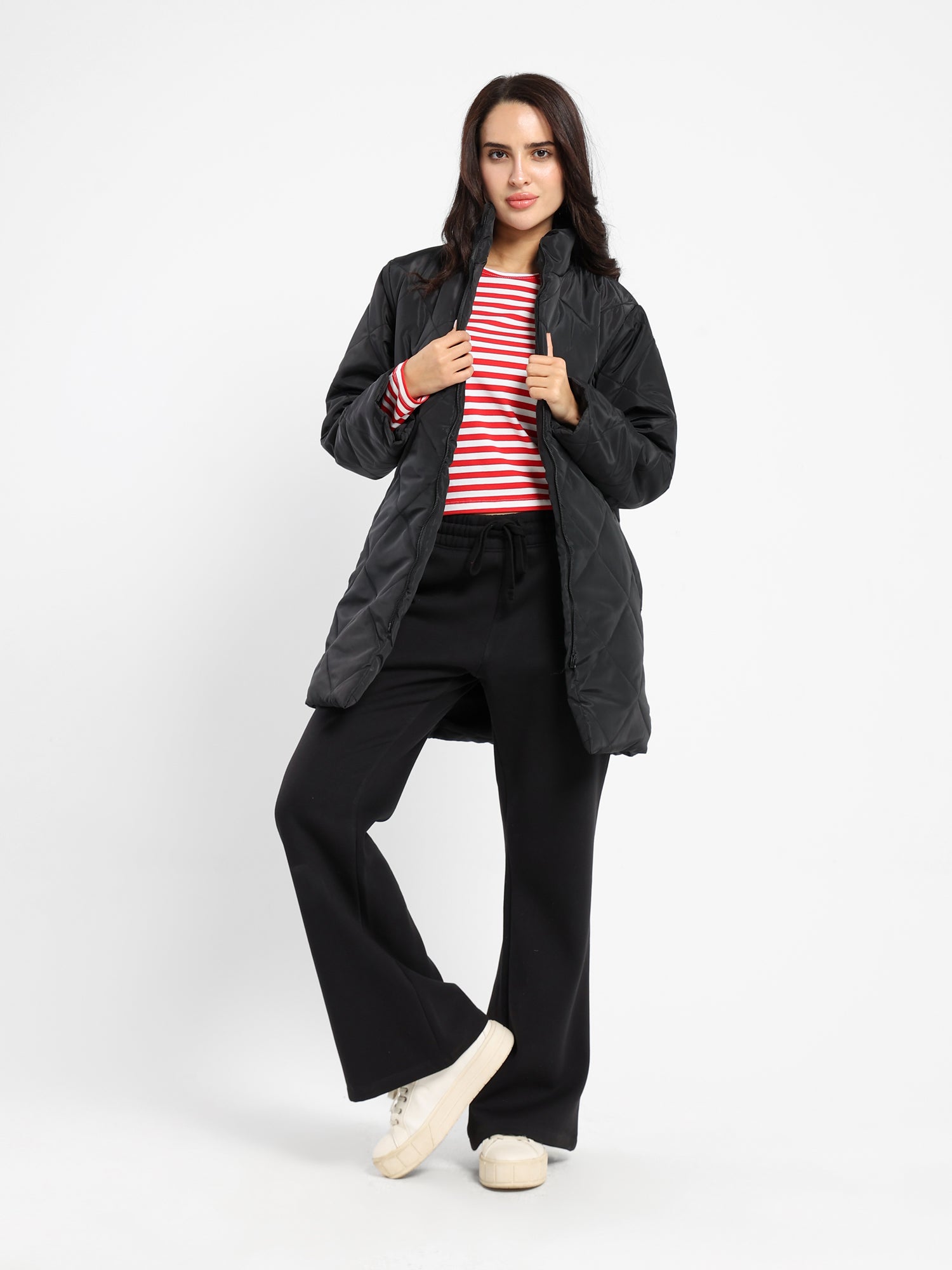 Flare Leg Basic Pants
