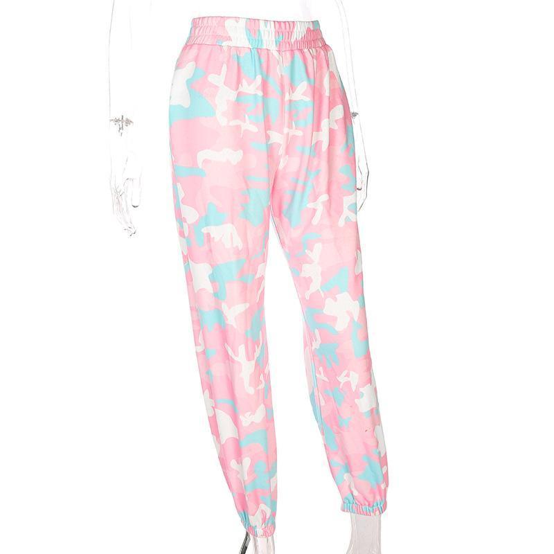 Pink Bubble Gum Camouflage Pants