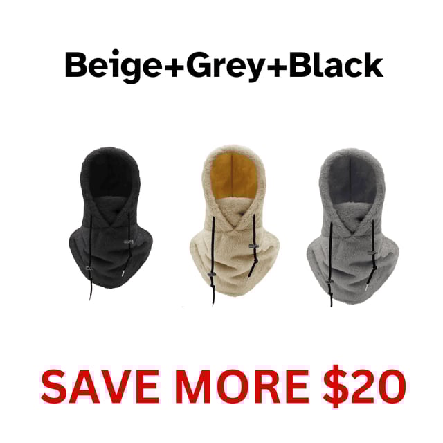 🔥🔥Double-sided Arctic Velvet Hood High Polar Ski Mask🔥🔥