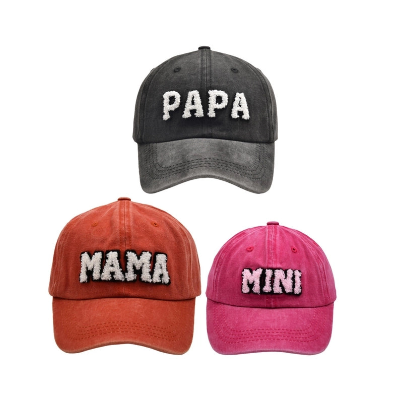 Women's Basic Color Block Curved Eaves Baseball Cap