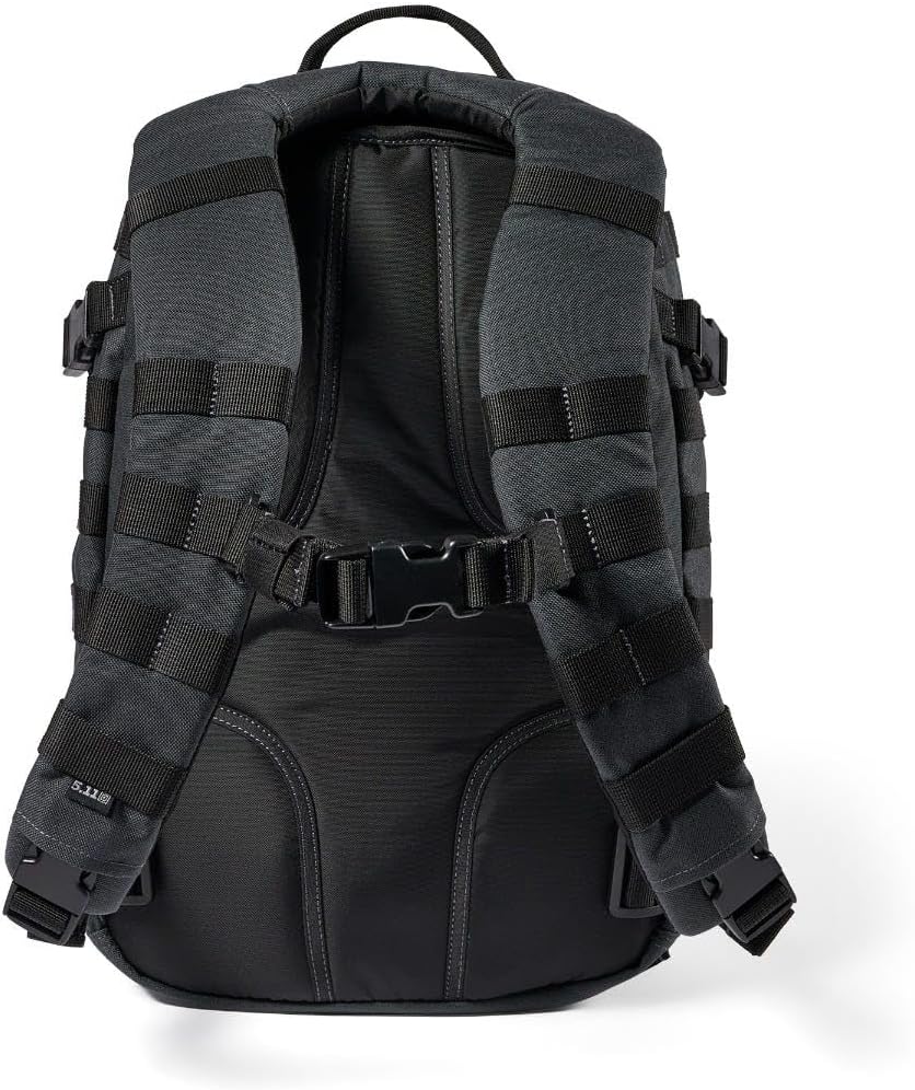 5.11 Tactical Backpack, RUSH 12 2.0 Military Survival Molle Backpack with Laptop Compartment, 24L, Style 56561ABR/56562ABR