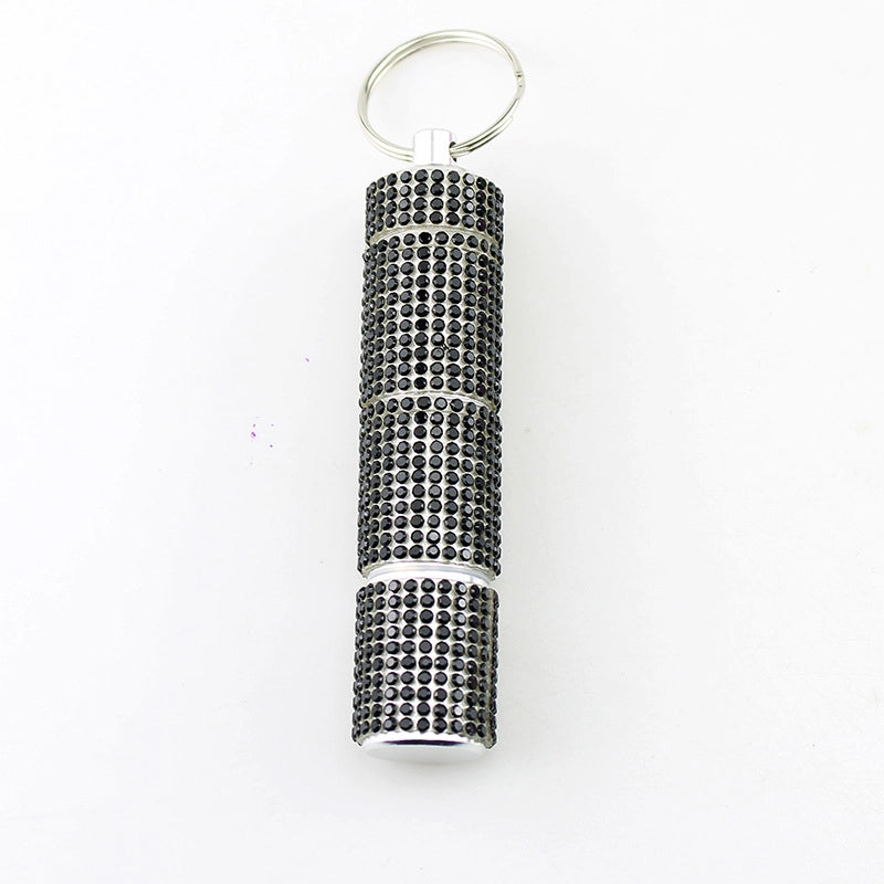 Classic Style Geometry Metal Pill Bottle
