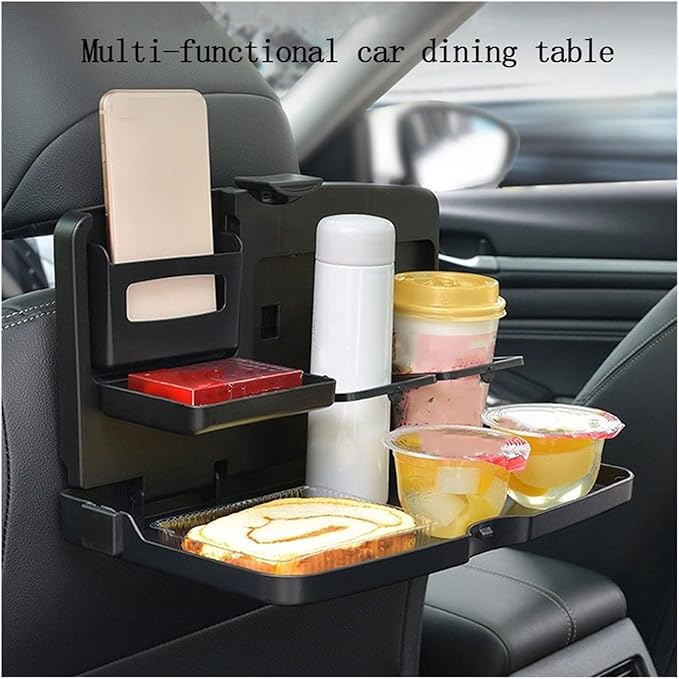 Travel Dining Tray. Folding Food Cup Tray Car