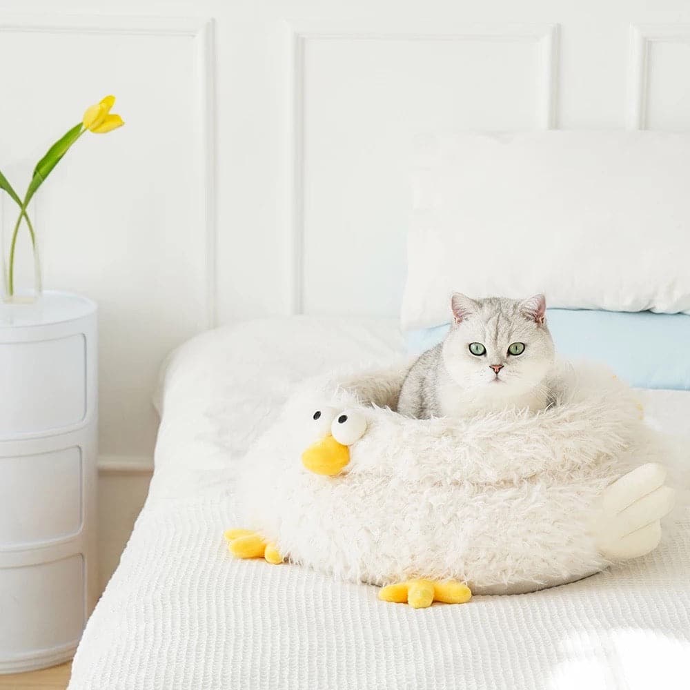 Soft Bed｜Cute Chicken Pet Bed｜Cat Bed Dog Bed