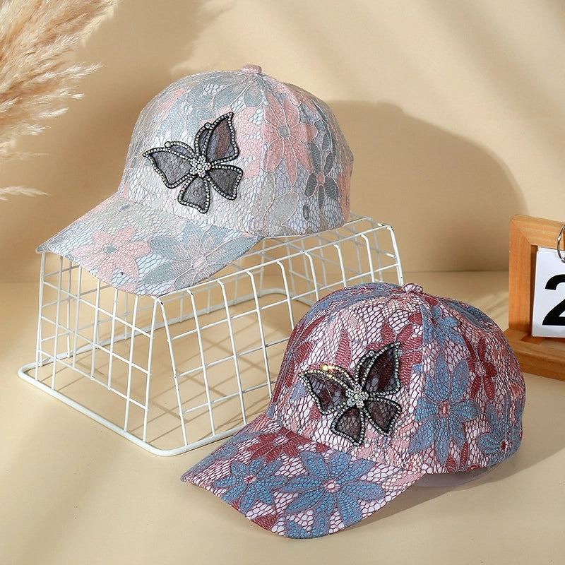 Women's Minimalist Classic Style Color Block Curved Eaves Baseball Cap