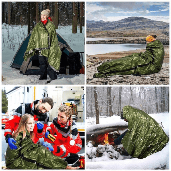 🔥🎁2023-Christmas Hot Sale🎁 49% off🔥Emergency Waterproof keep warm Sleeping Bag