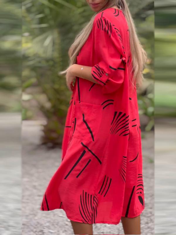Robine | V-neck dress