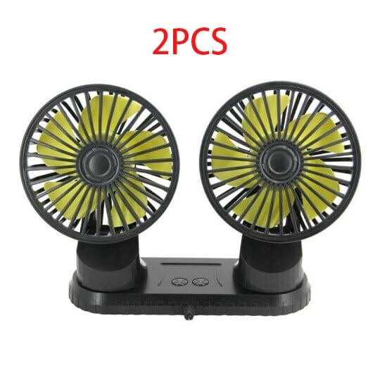 🎁Car Essentials✨Double Cooling Car Fan