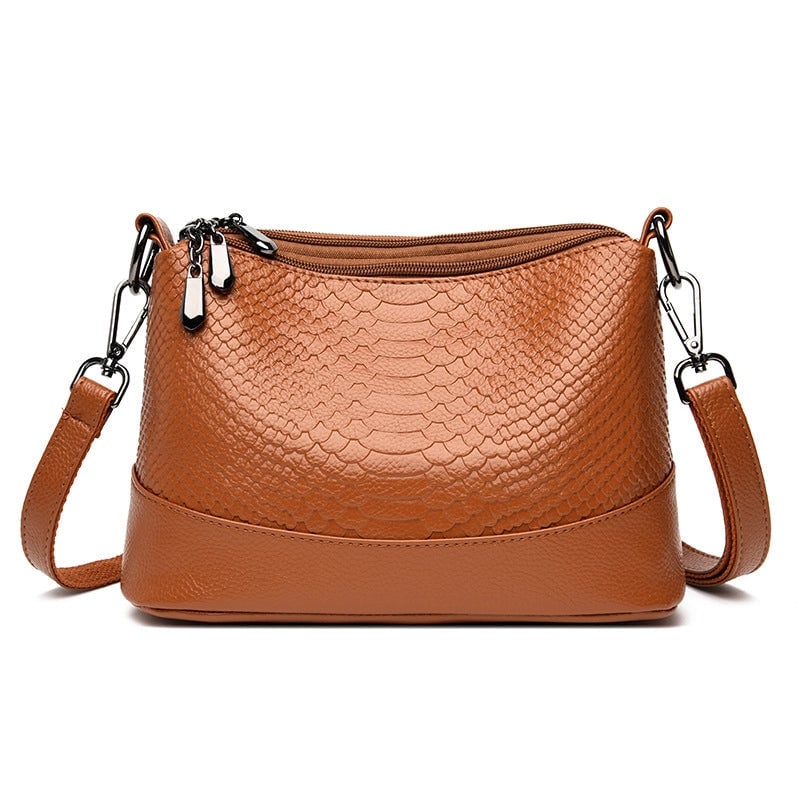 Women's Medium Pu Leather Fashion Square Bag