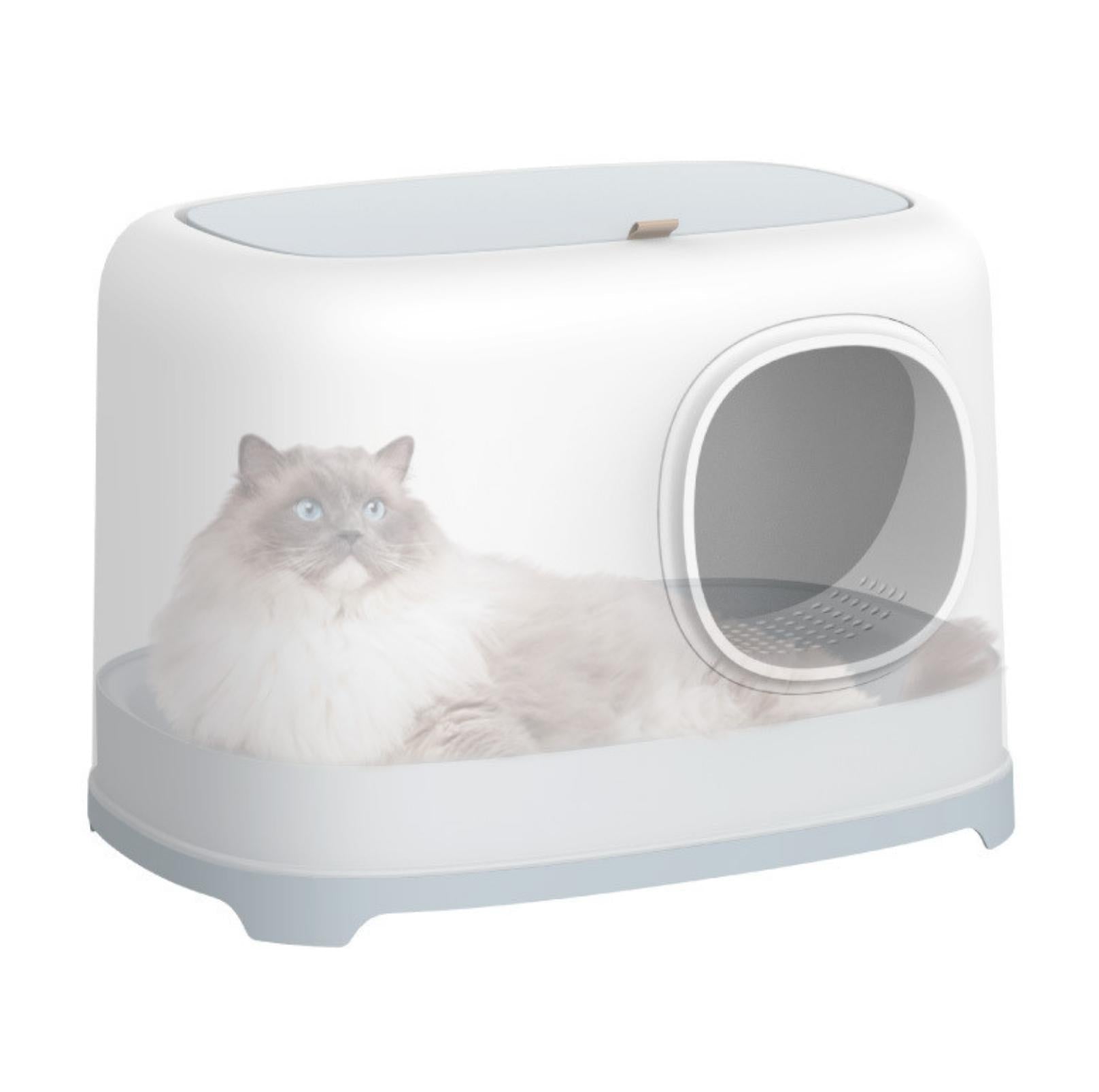 Eco-friendly Toast Style Enclosed Cat Litter Box