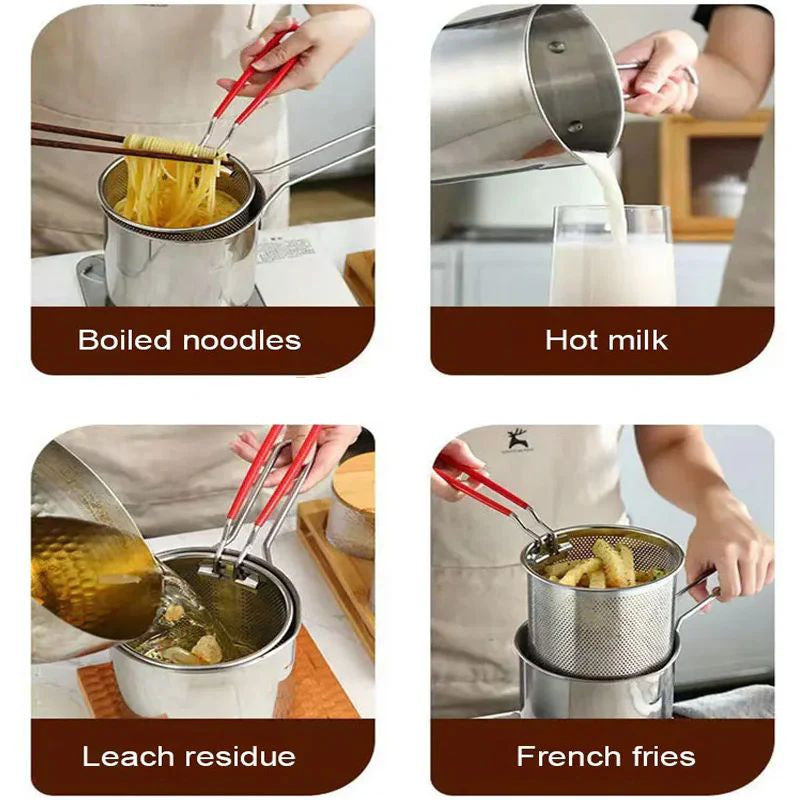 Stainless Steel Deep Frying Pot