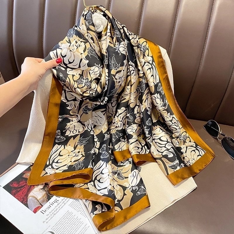 Fashion Silk Scarf (707 Main Color) Nhcj0164-707 Main Color