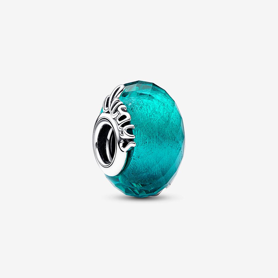 Faceted Murano Glass Friendship Pandora Charm