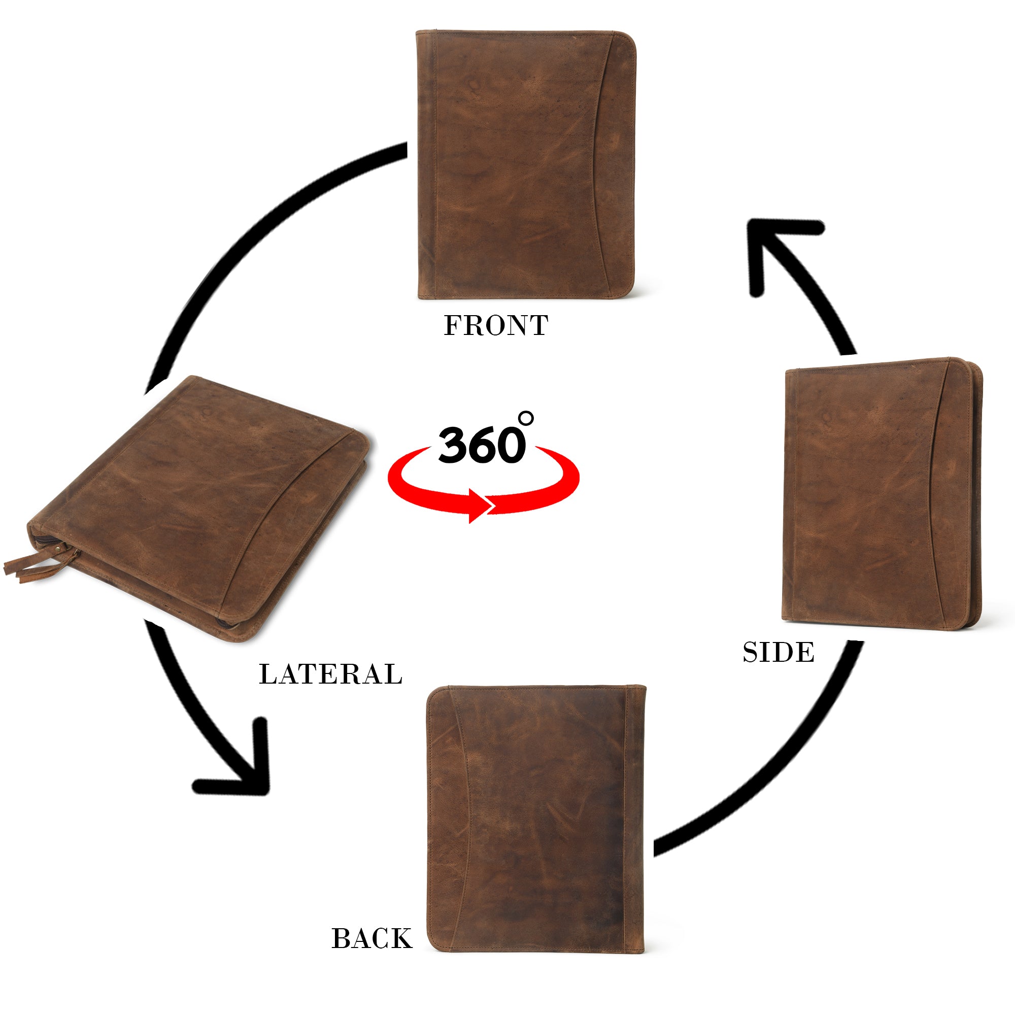 The Manager- Leather Portfolio