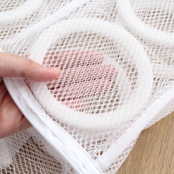 Household essentials-mesh laundry and shoe cleaning bag