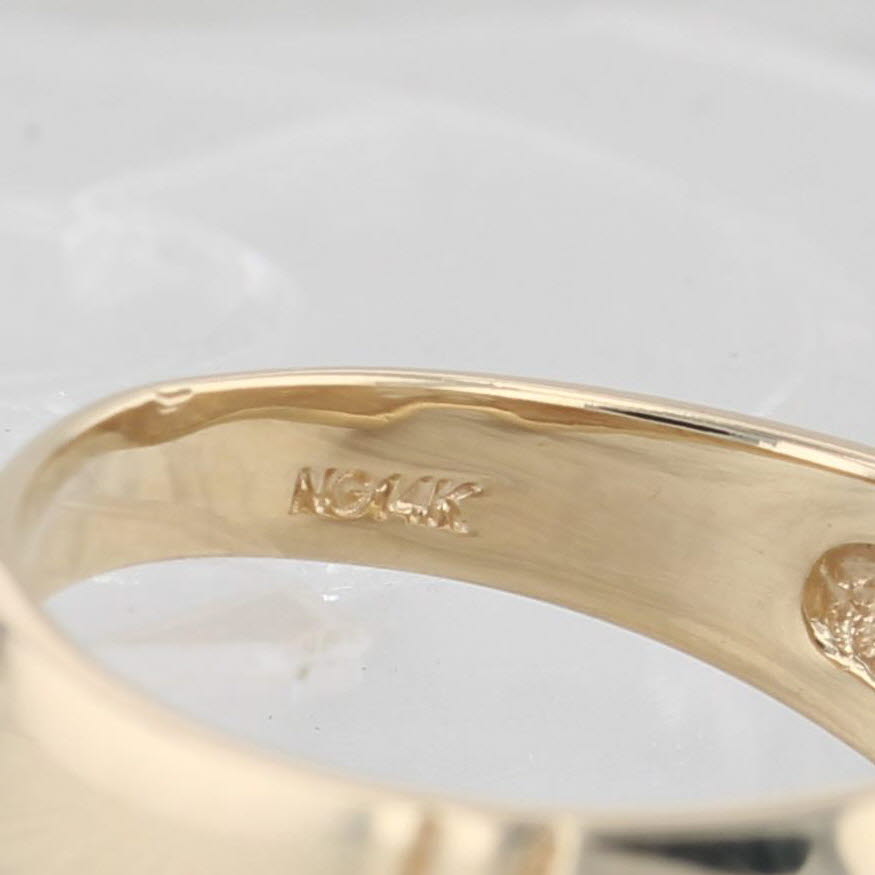 Horseshoe Horse Ring 14k Yellow White Gold Size 10.25 Western Equestrian
