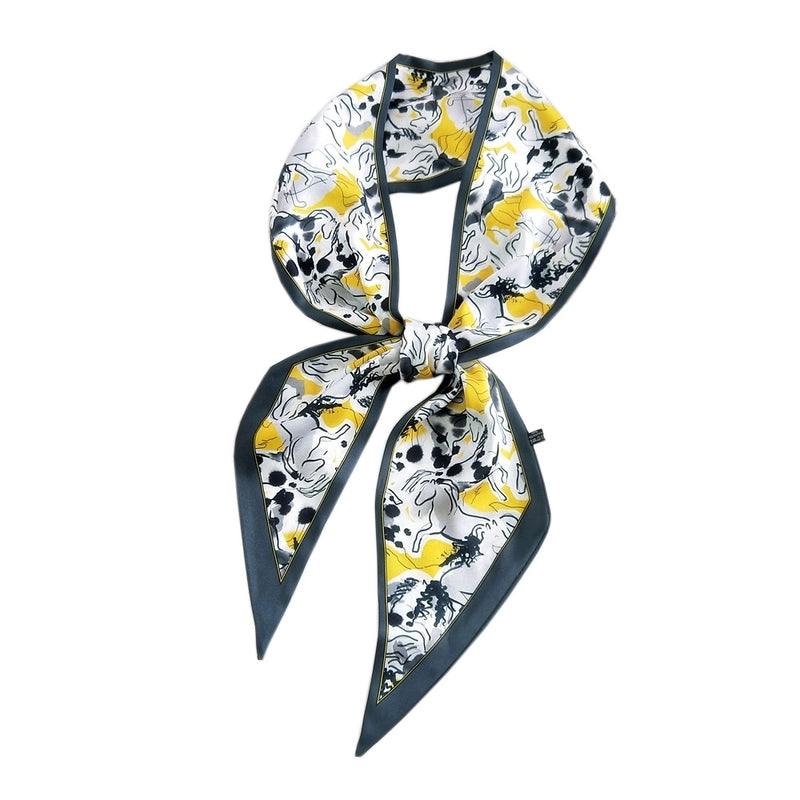 Fashion Printing Long Silk Scarf