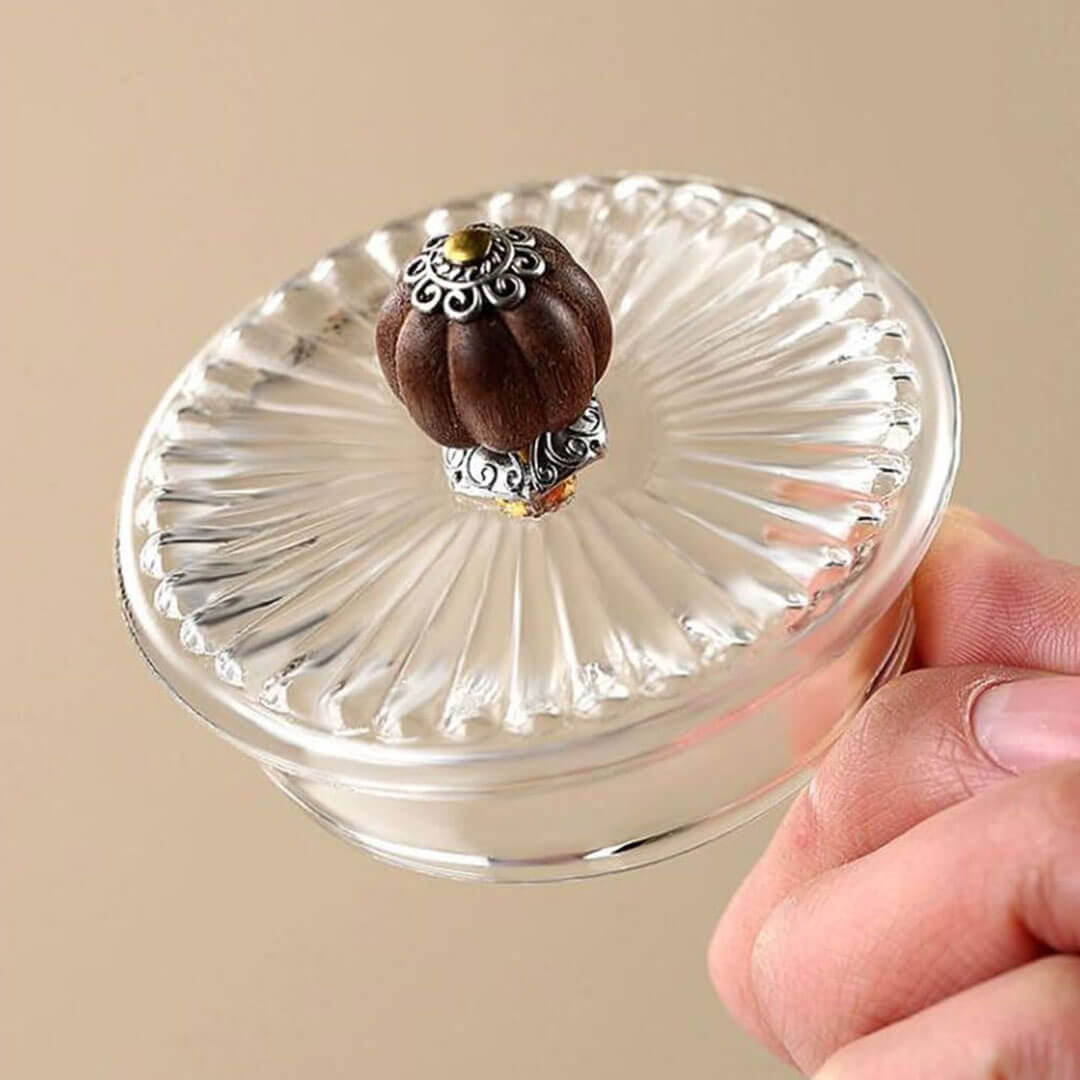 Borosilicate Teapot with Wooden Handle