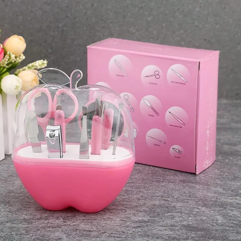 8 PIECES APPLE MANICURE KIT