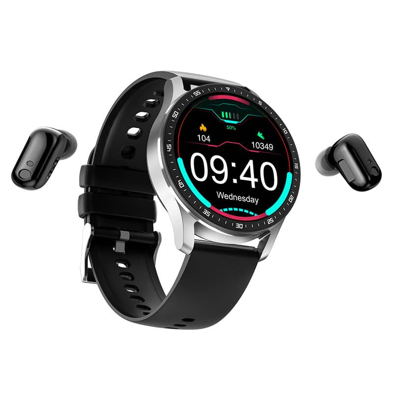 (Gratis verzending) 2 in 1 smartwatch met oordopjes (voor iPhone en Android)