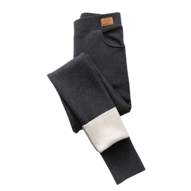 Winter Warm Skinny Thick Fleece Pants