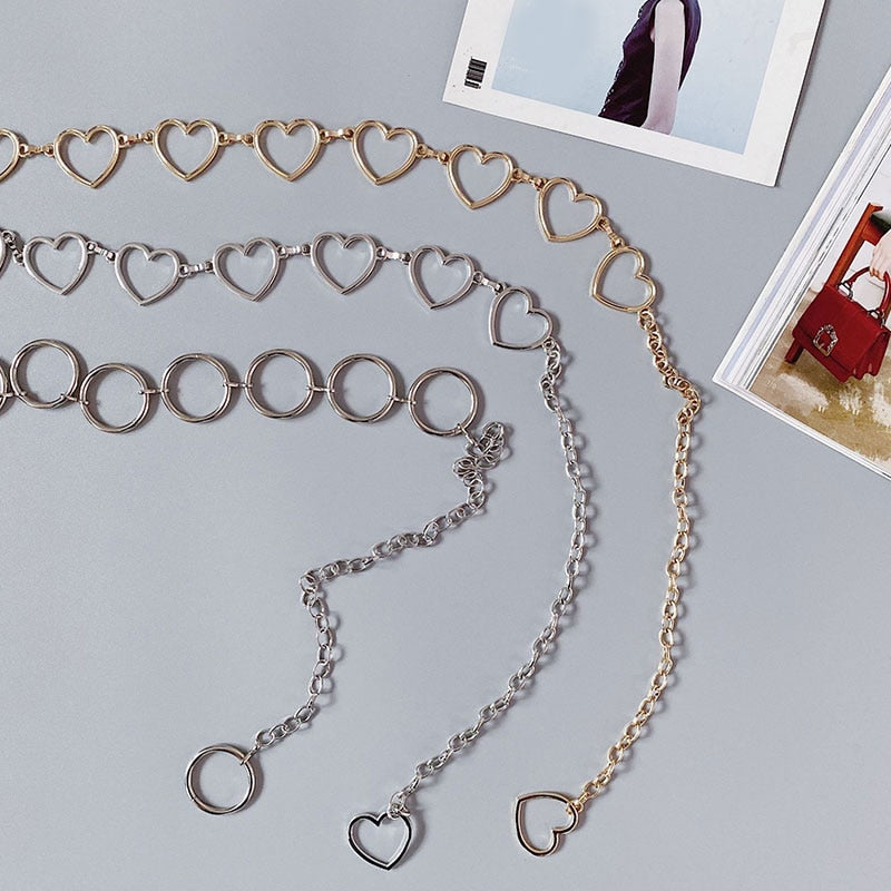 Heart Chain Belt