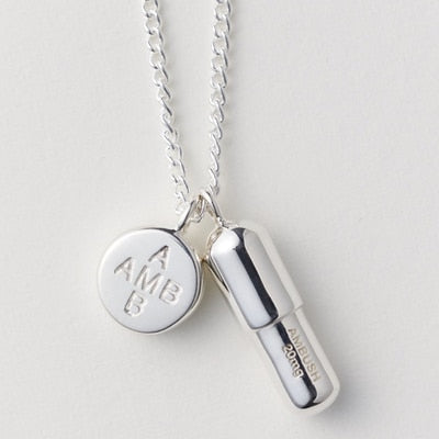 Ambien Pill Necklace