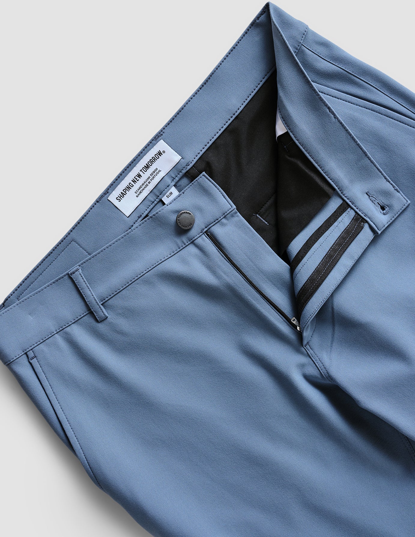 Pants Slim Blue Mirage