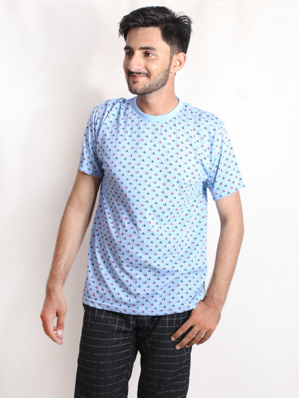 Men's T-Shirt CK Sky Blue