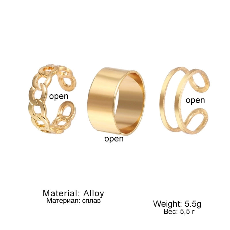 Animal Flower Alloy Plating Inlay Artificial Pearls Artificial Diamond Women's Open Rings