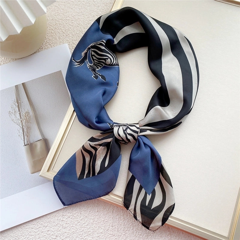 70 Small Square Scarf Silk Scarf Autumn And Winter Gauze Scarf