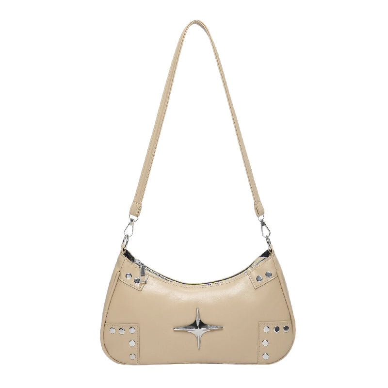 Women's Classic Style Streetwear Solid Color Pu Leather Shopping Bags