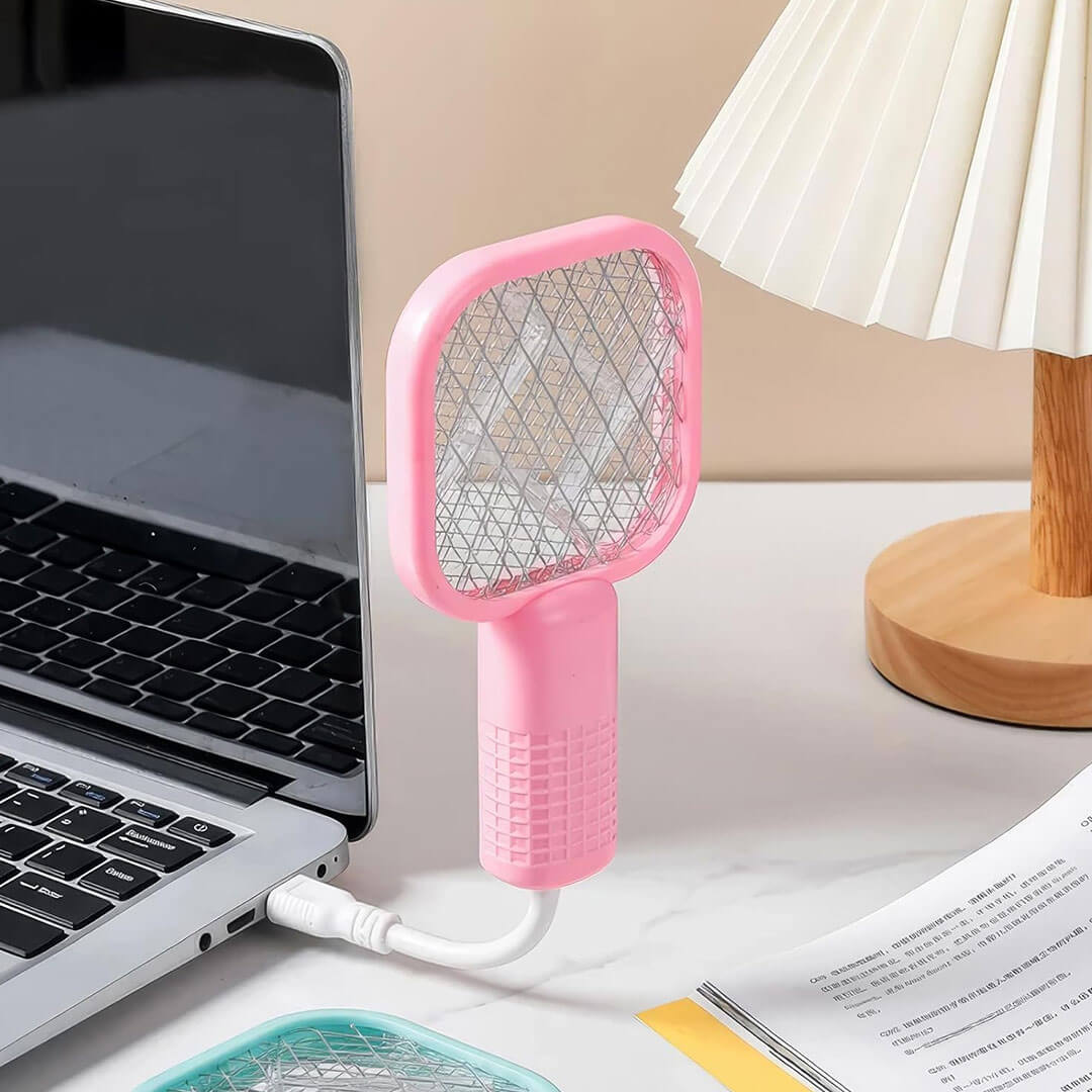 Rechargeable Mini USB Electric Mosquito Racket