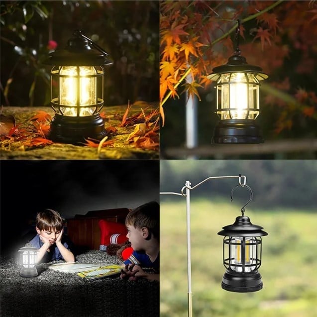 🔥2023 New Year's Promotion-Portable Retro Camping Lamp