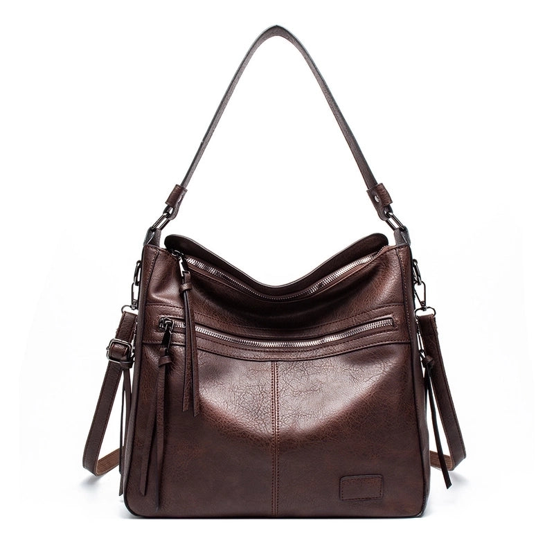 Women's Large All Seasons Pu Leather Fashion Tote Bag