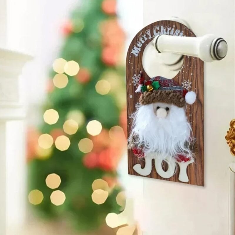 Personalized And Creative Christmas Doorknob Ornament