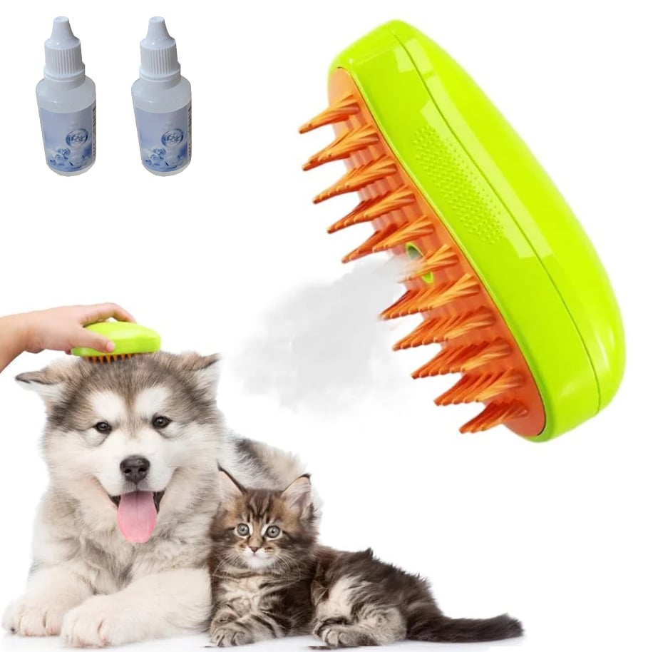 Steamy Pet Brush