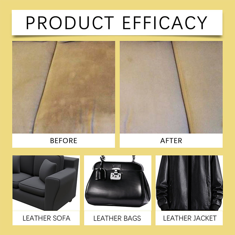 ✨Multifunctional strong deep cleaning, refurbishing leather cleaner【 Buy 2 Get 1 Free 】